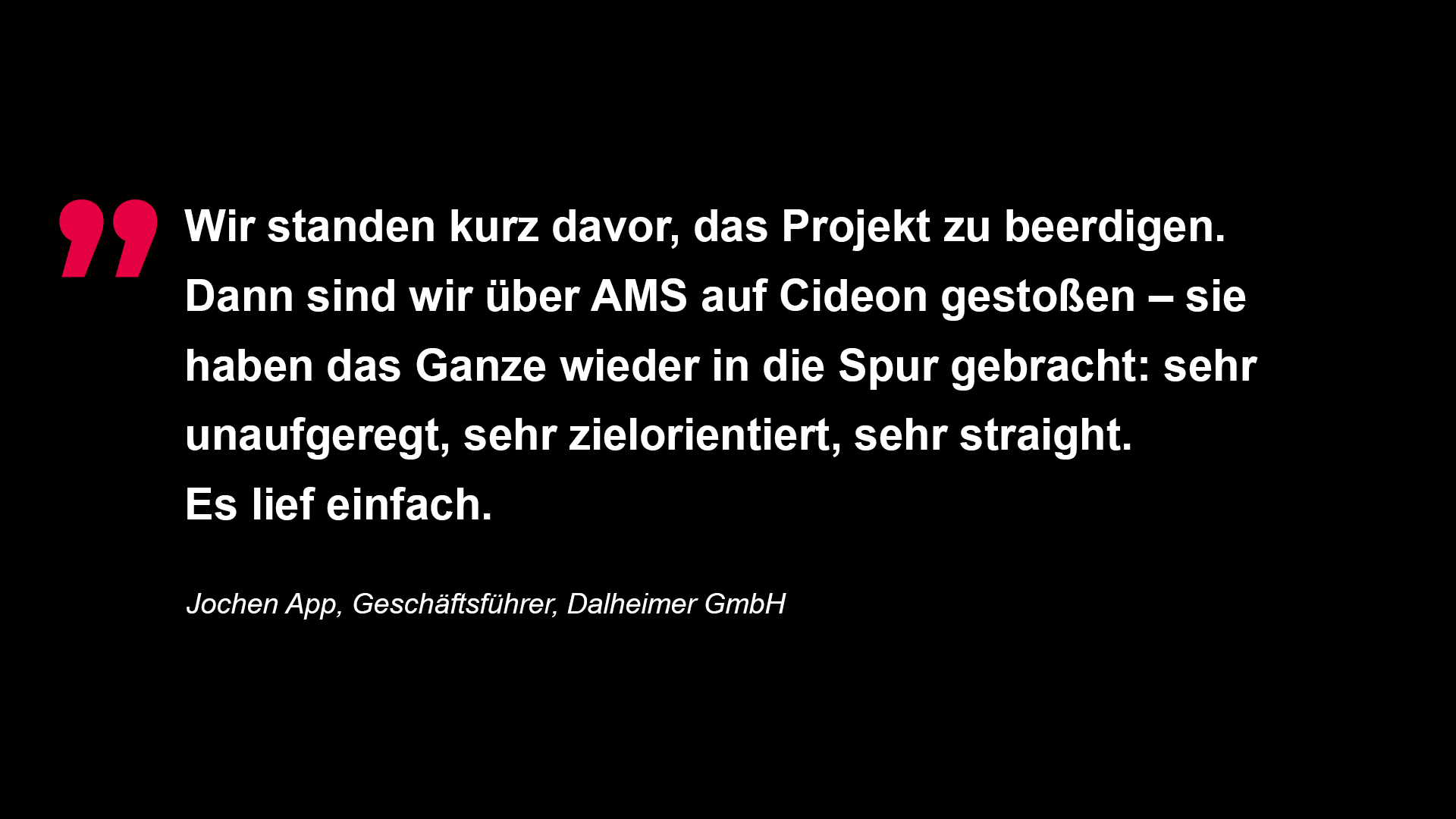 Zitat Dalheimer PRO.FILE