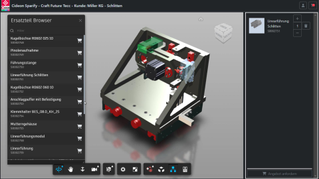 CIDEON Sparify User Interface und Vault Ansicht