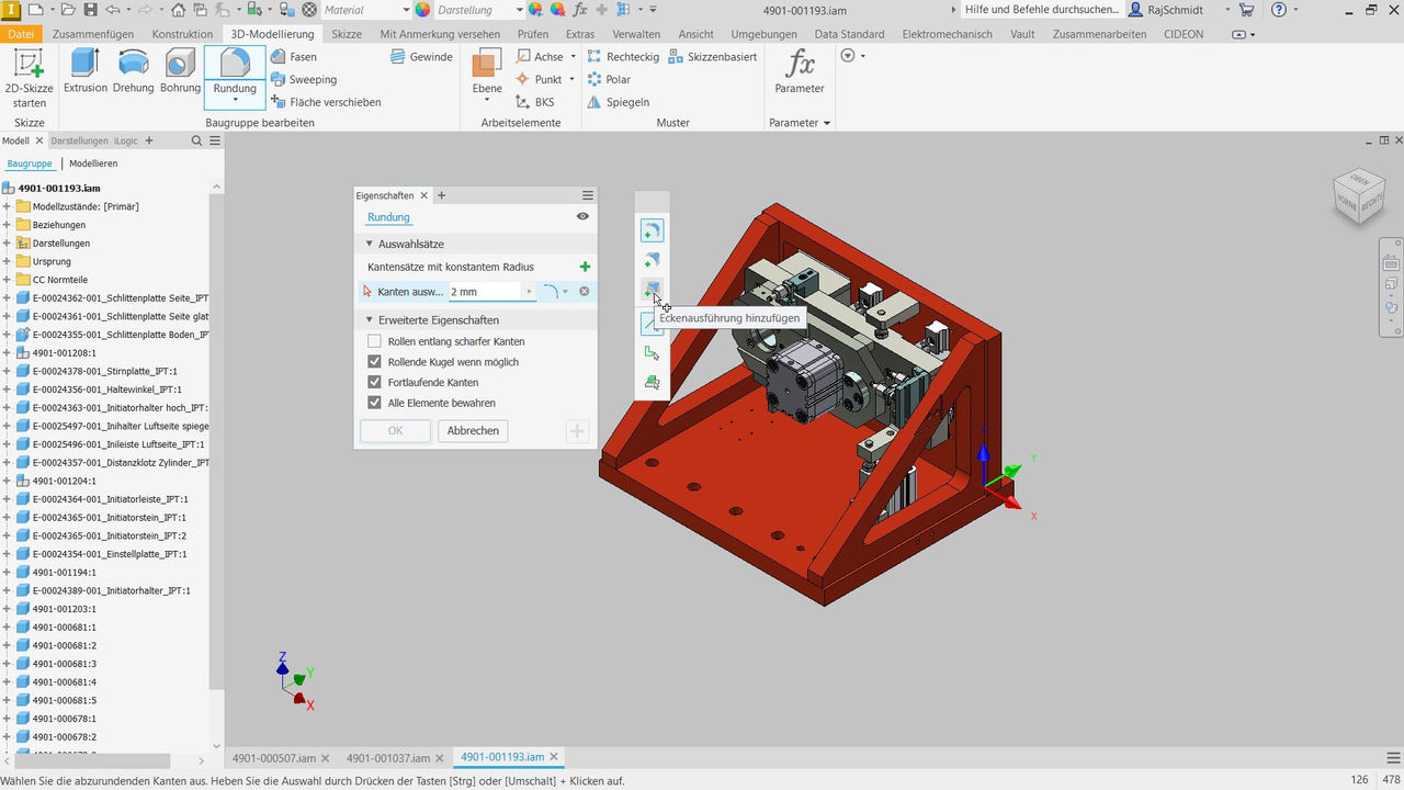 Inventor Update Training CIDEON