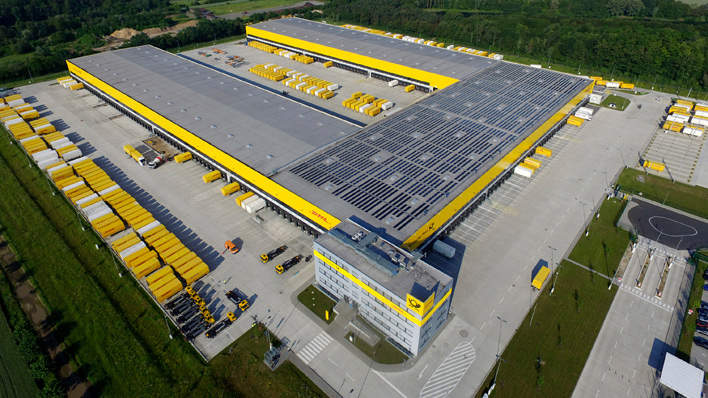 DHL Sorting Center Paketzentrum