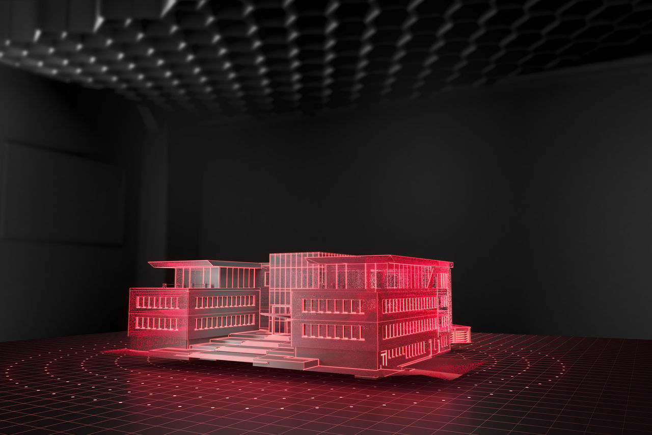 3D-Modell des Loh Services Hauptgebäude